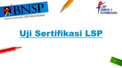Uji Sertifikasi LSP